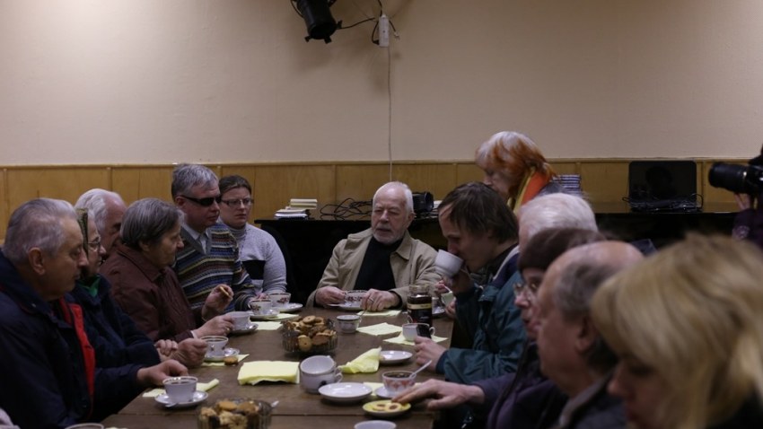 Diskusijas ar Ilmāru Knaģi pēc dokumentālās filmas