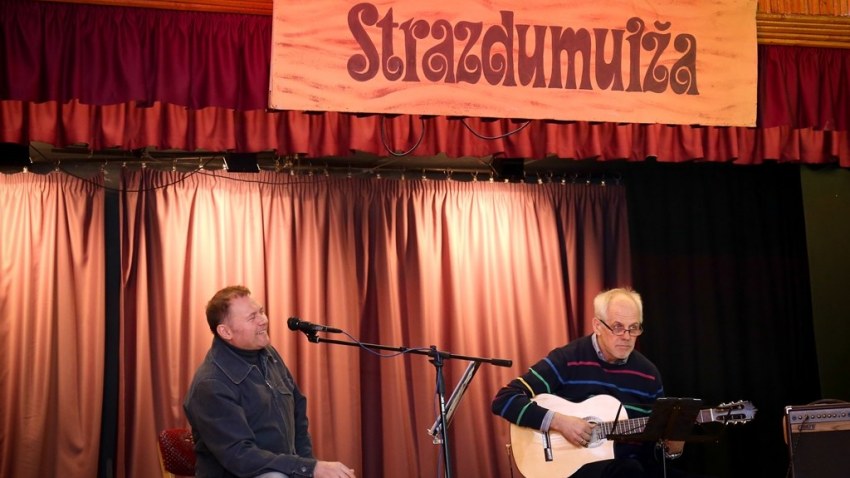 Igo un Aivara Hermaņa koncerts Strazdumuižā