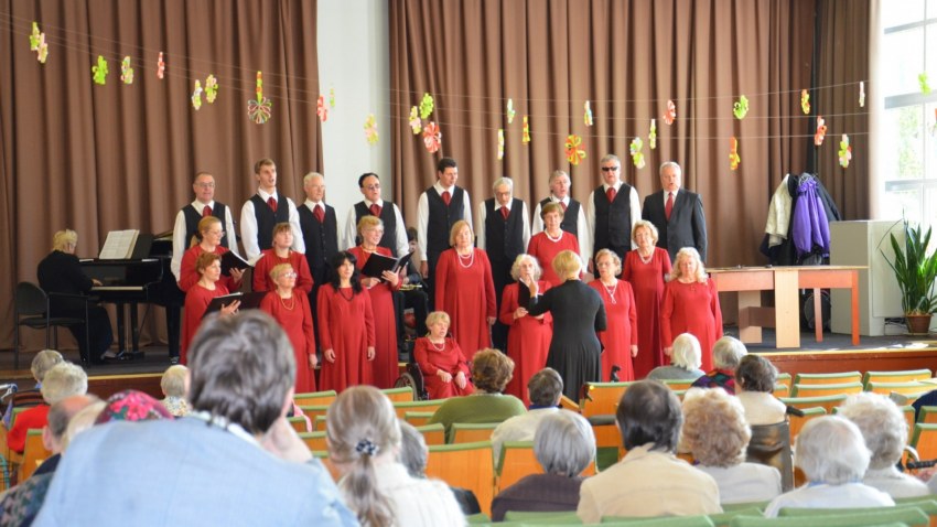 Kora "Jolanta" un Pūtēju orķestra koncerts 29.09.2013.