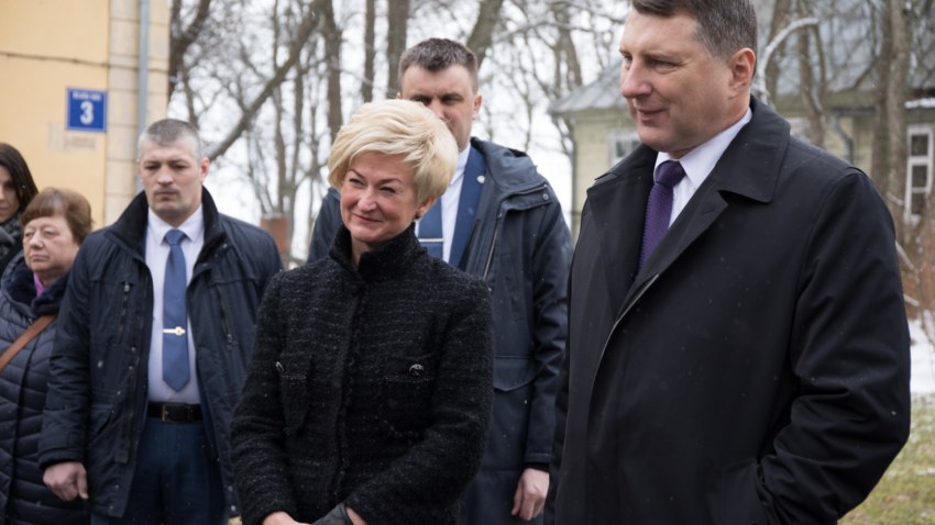 Latvijas Valsts prezidenta vizīte Strazdumuižas ciematā