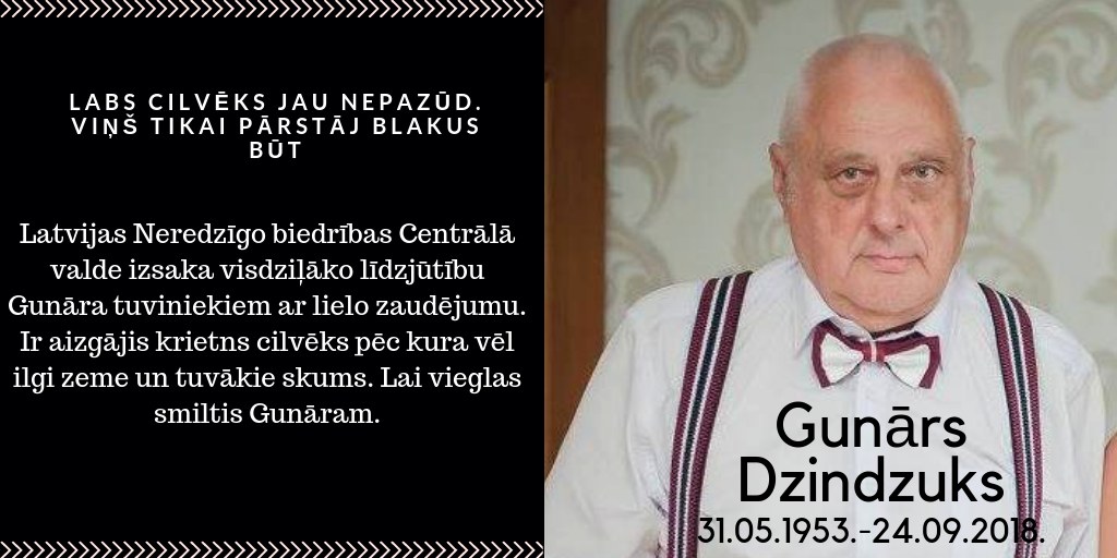 Gunāru Dzindzuku mūžībā pavadot...