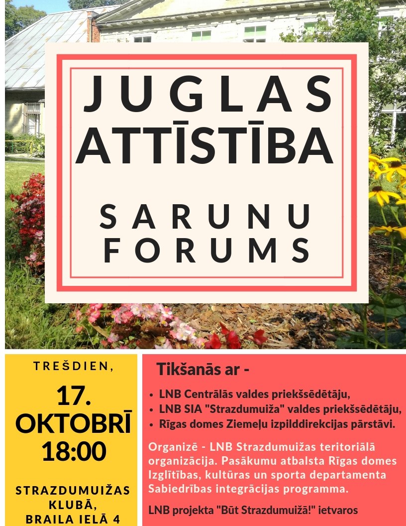 Sarunu forums par Juglas attīstību! 