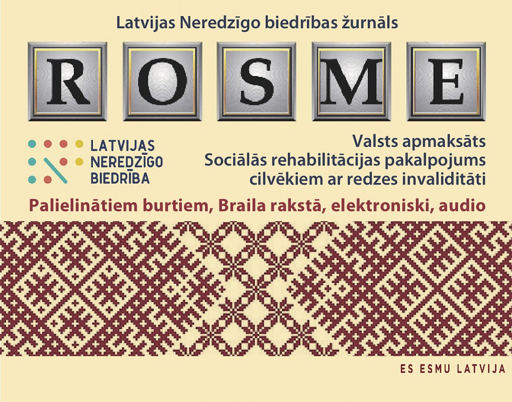 Sākusies pieteikšanās 2019.gada žurnālam "Rosme"