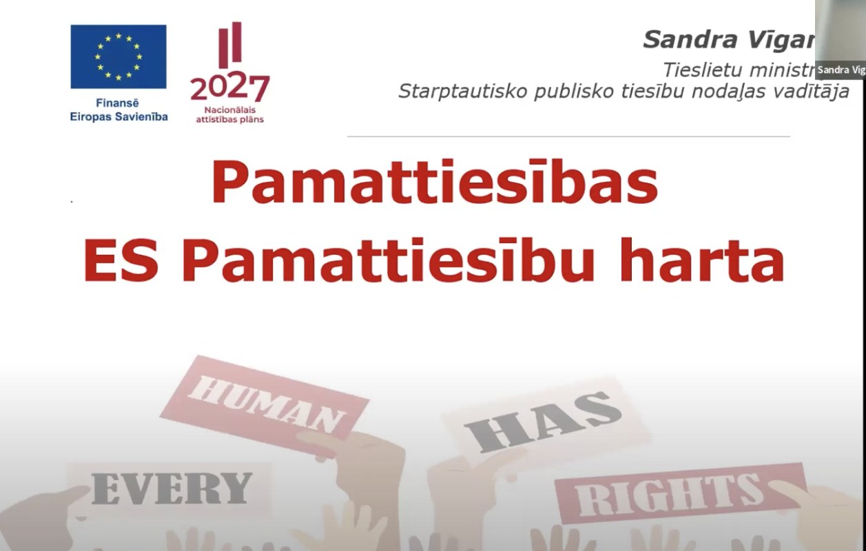  Seminārs “Horizontālā principa “Vienlīdzība, iekļaušana, nediskriminācija un pamattiesību ievērošana”