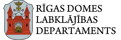 Rīgas Domes Labklājības departamenta logo