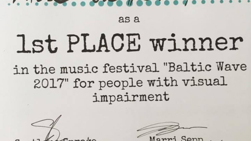 Lepojamies ar mūsējo panākumiem mūzikas festivālā "Baltijas vilnis 2017"